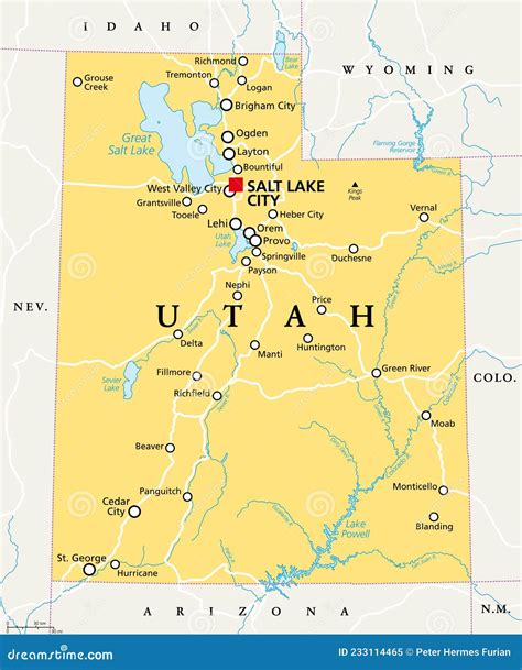 uhtal|utah karta.
